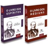 Kit O Livro Dos Espíritos + O Livro Dos Médiuns - Letras Gigantes